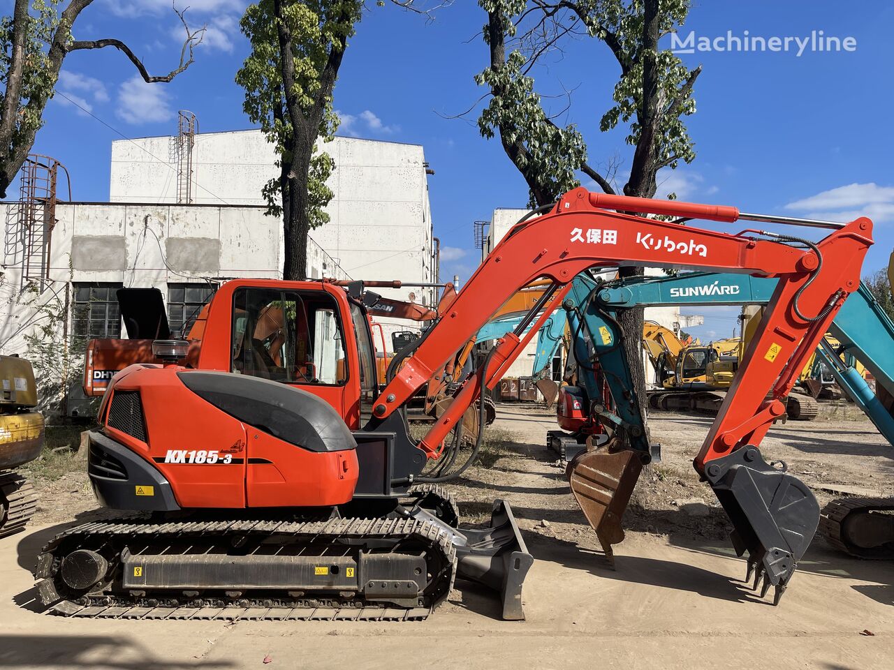 Kubota KX185-3 mini excavator