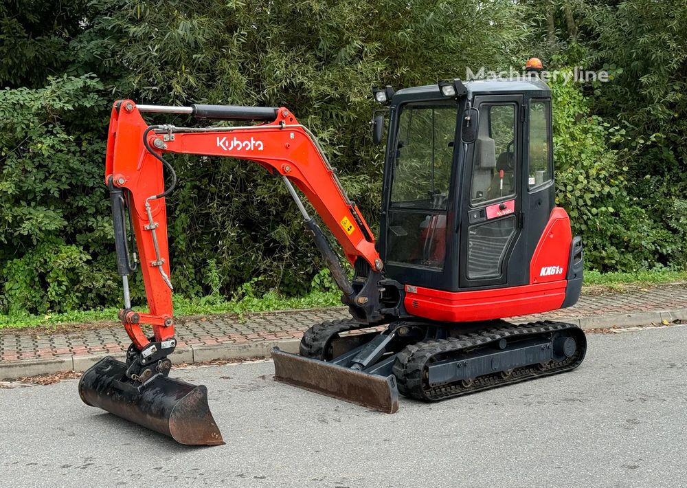Mini-pelle Kubota KX61-3 à vendre | Machineryline BE Mini-pelle Kubota KX61-3 - Machineryline