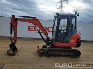 Kubota KX61-3 miniexcavadora