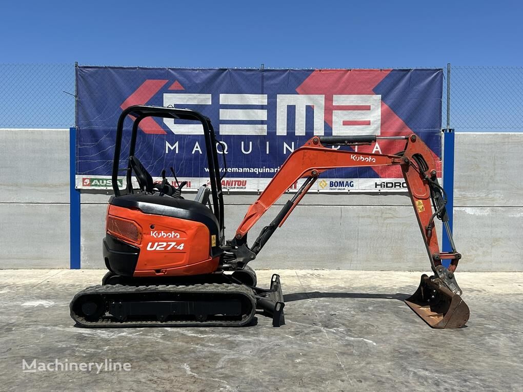 Kubota Series U mini excavator