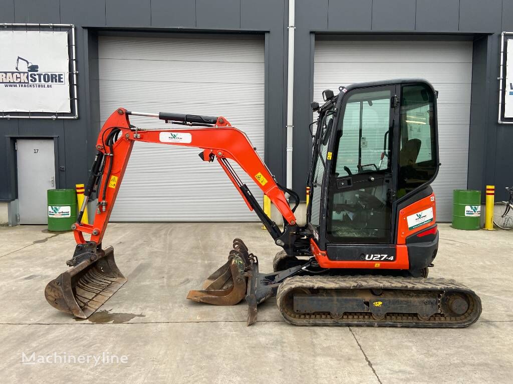 Kubota U 27-4 miniexcavadora