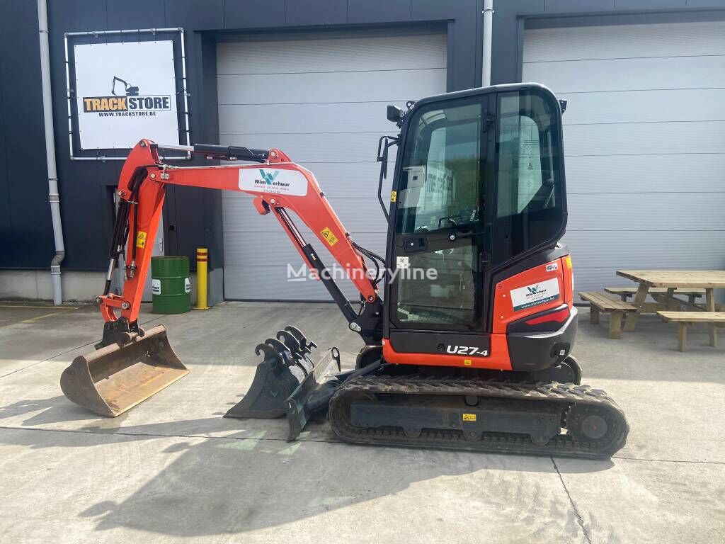 Kubota U 27-4 mini excavator