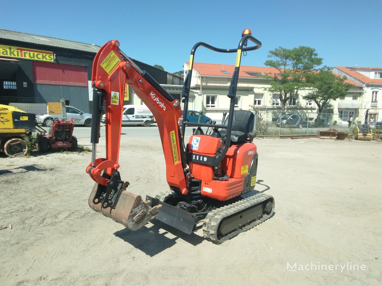 мини-экскаватор Kubota U10