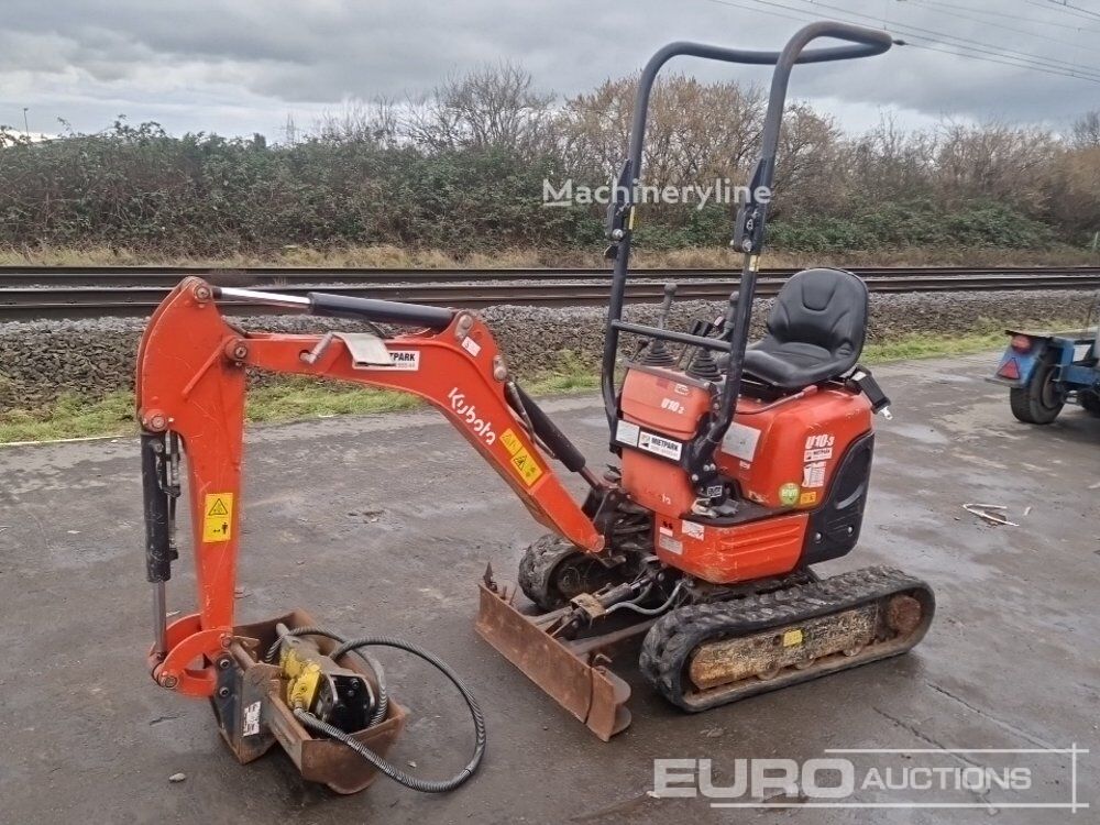 小型挖掘机 Kubota U10 - Machineryline