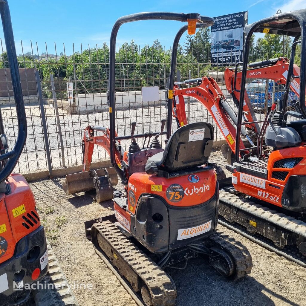 Kubota U10-3 miniexcavadora