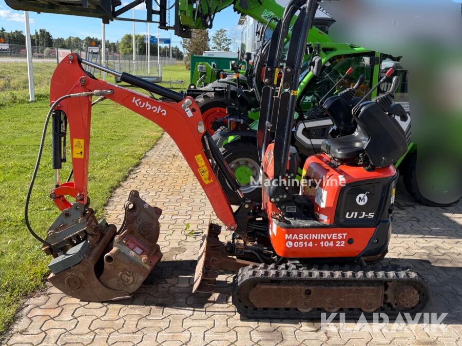 Мини багер Kubota U10-5 - Machineryline