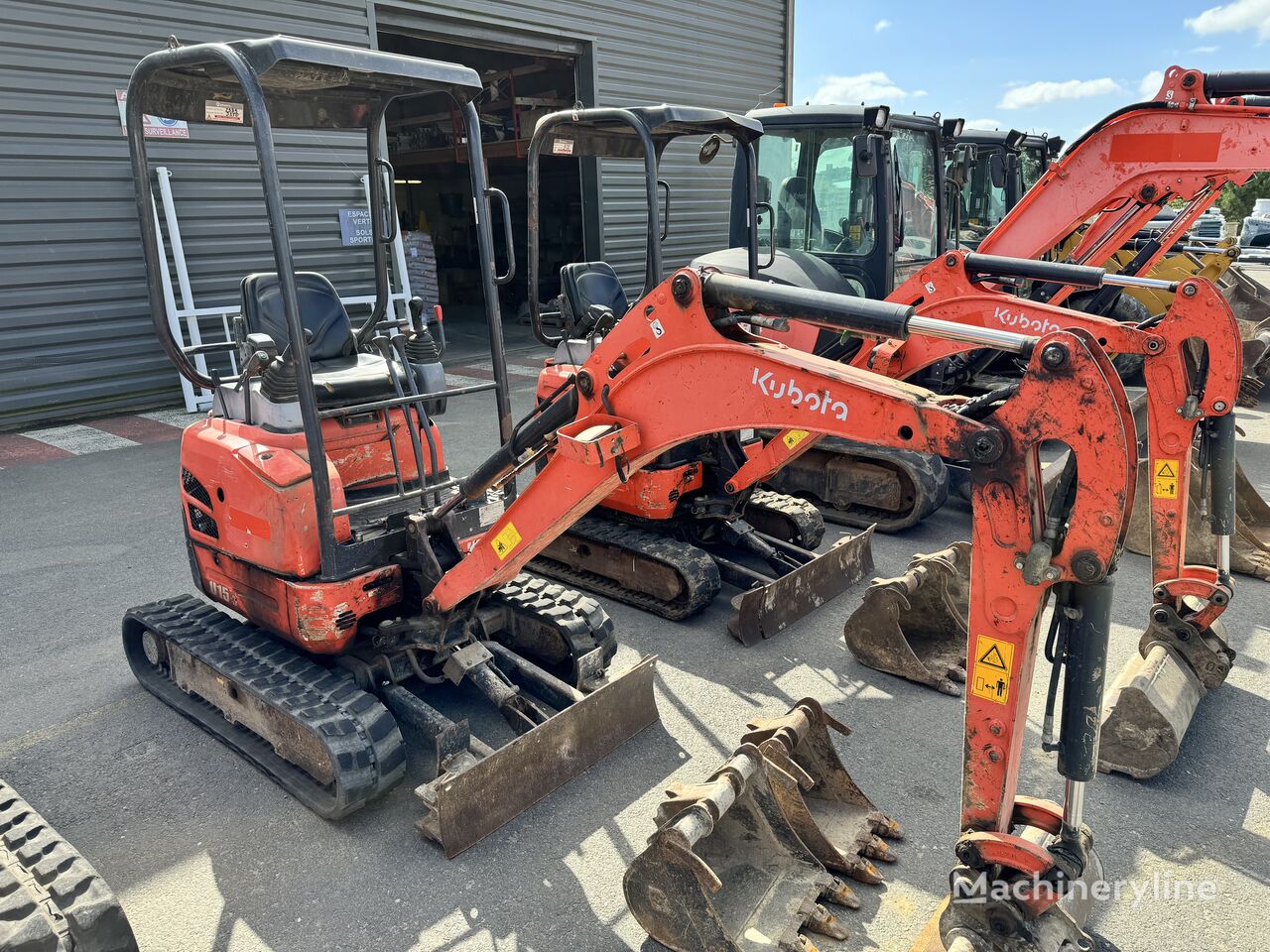 Kubota U15-3 mini excavator