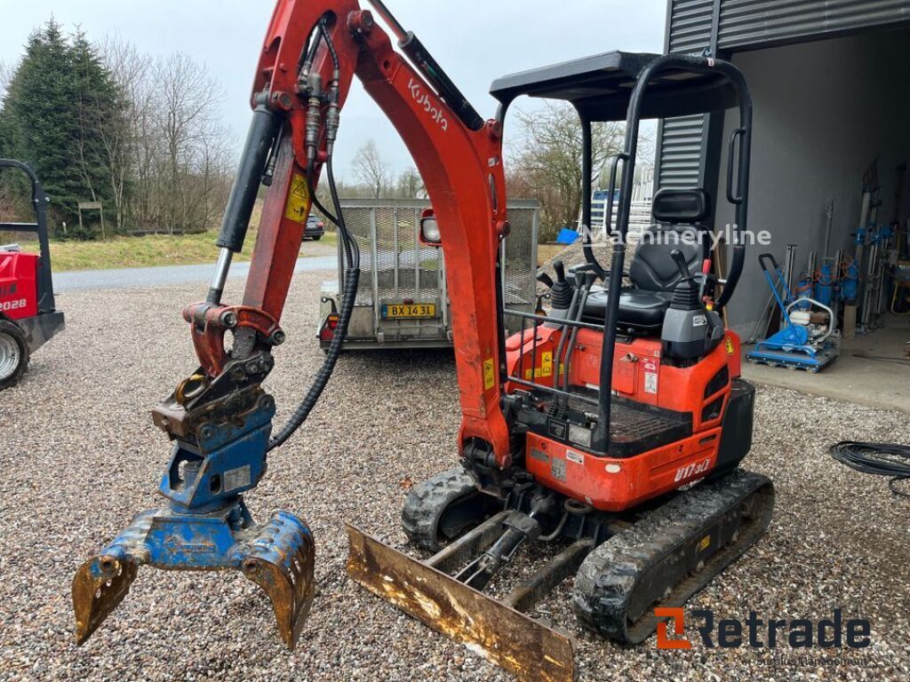 mini-escavadora Kubota U173a