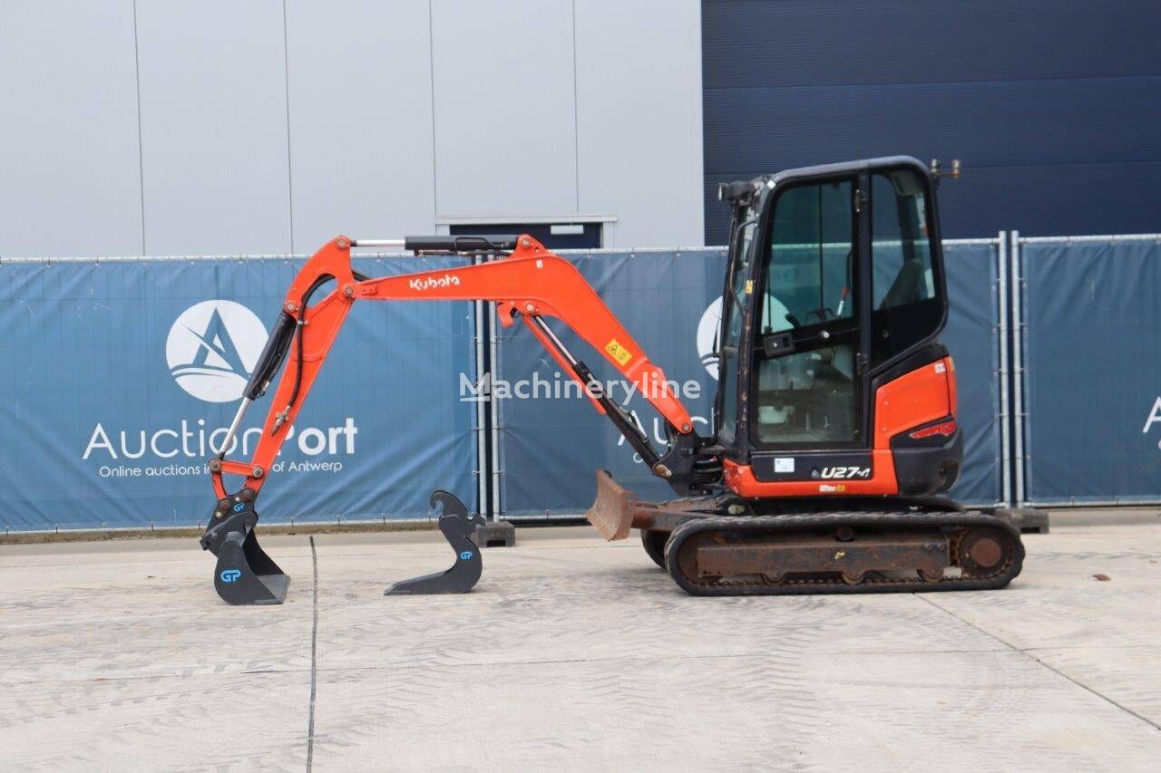 Kubota U27-4 minigrävare