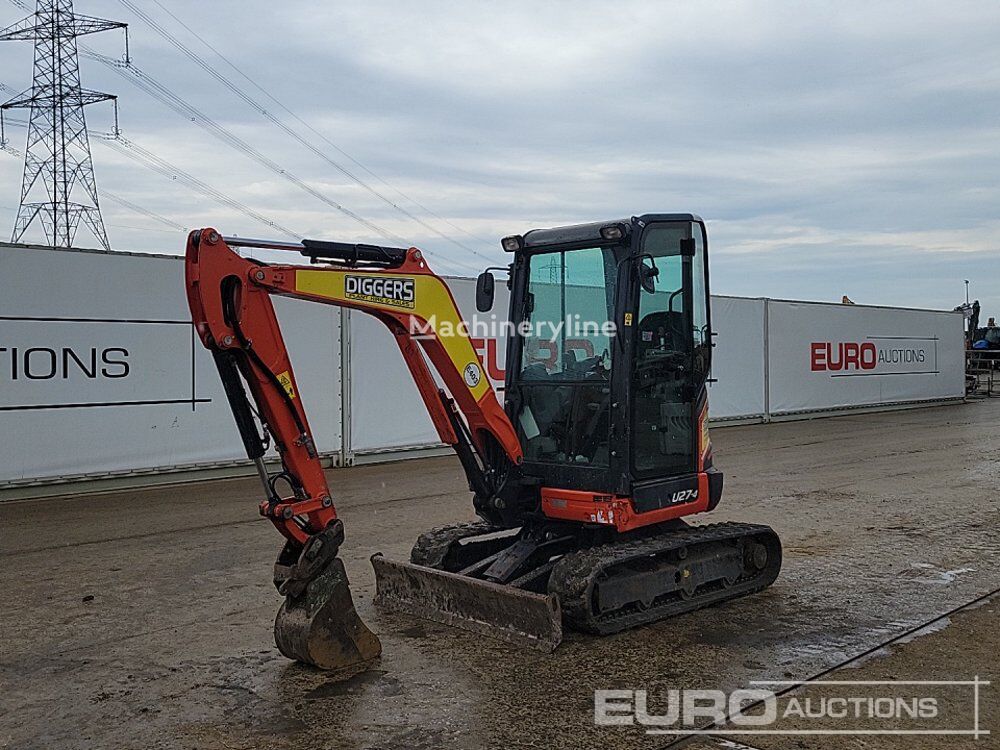 Kubota U27-4 miniexcavadora - Machineryline