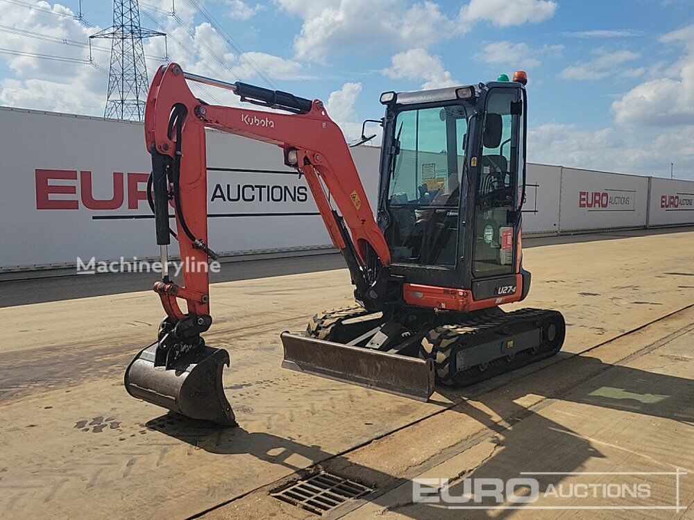 Kubota U27-4 mini excavator - Machineryline