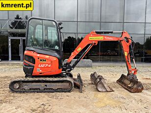 حفارة صغيرة Kubota U27-4 MINI-KOPARKA 2019R. | JCB 8025 8030 CAT 302.5 302.4 303 KU