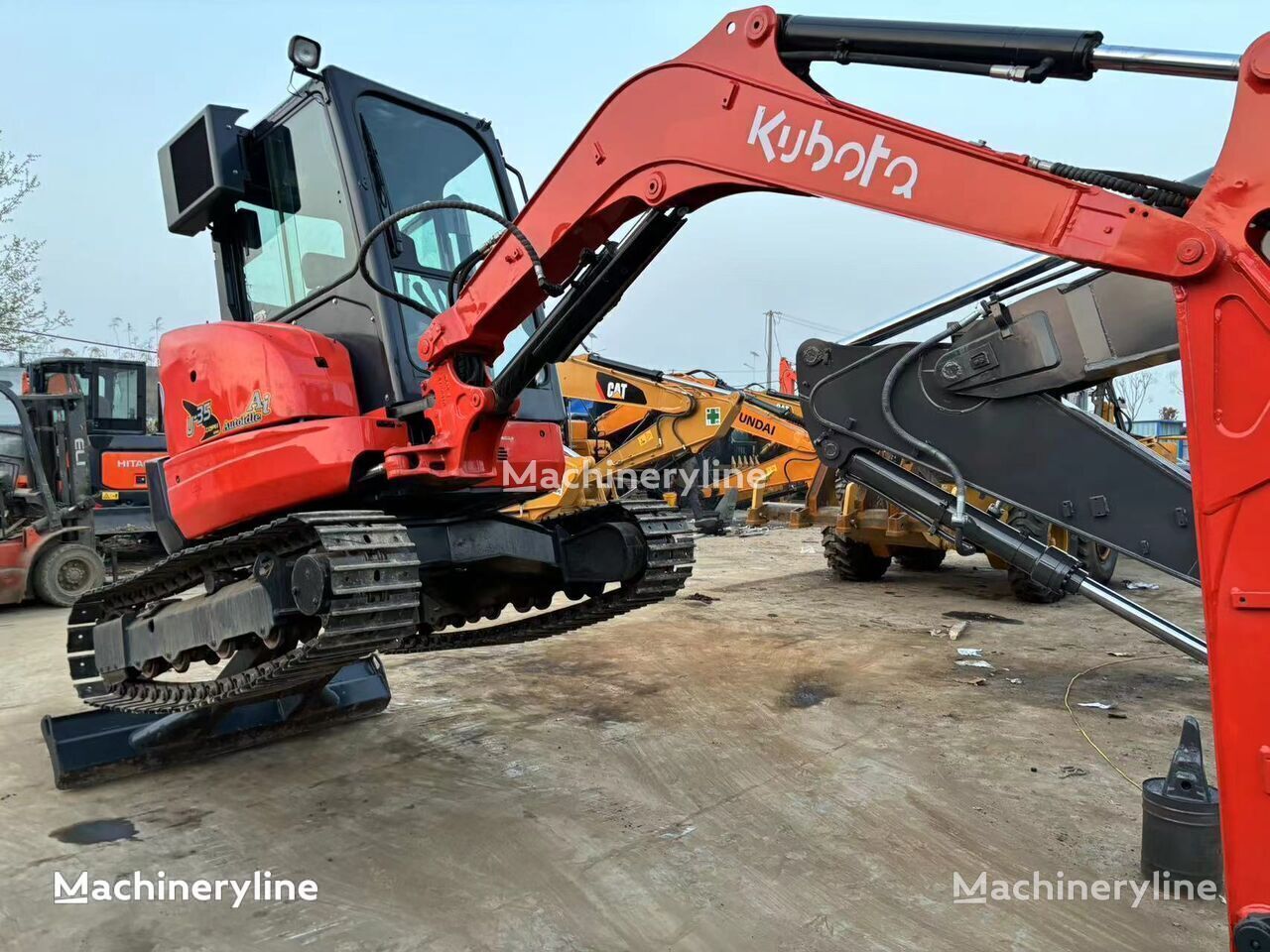 miniexcavator Kubota U35