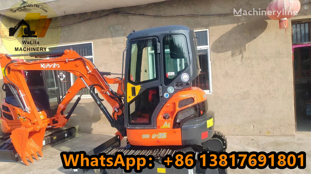 Kubota U35 minigraver