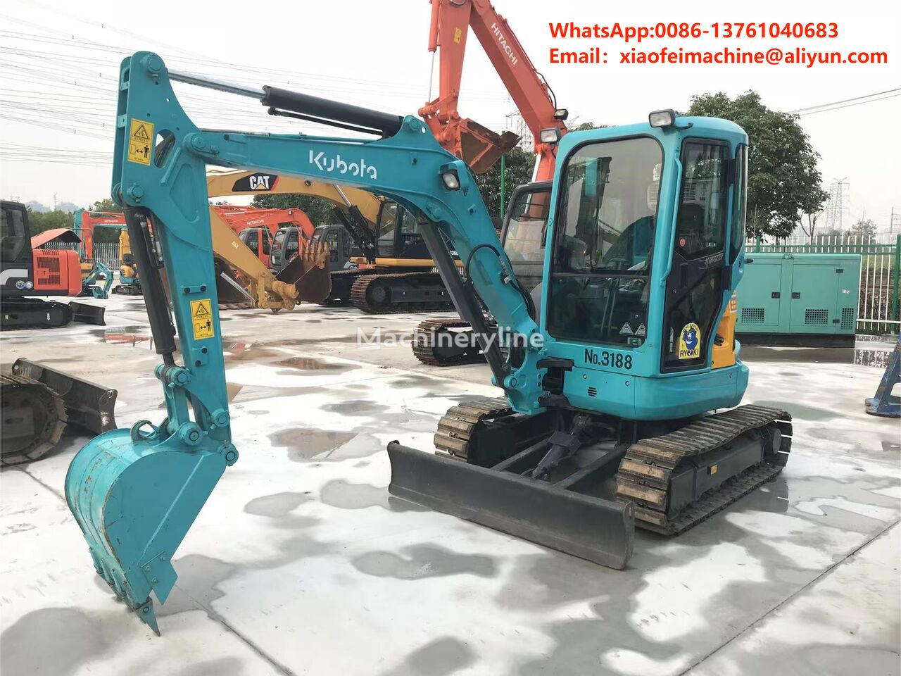 Kubota U35-5 miniexcavadora