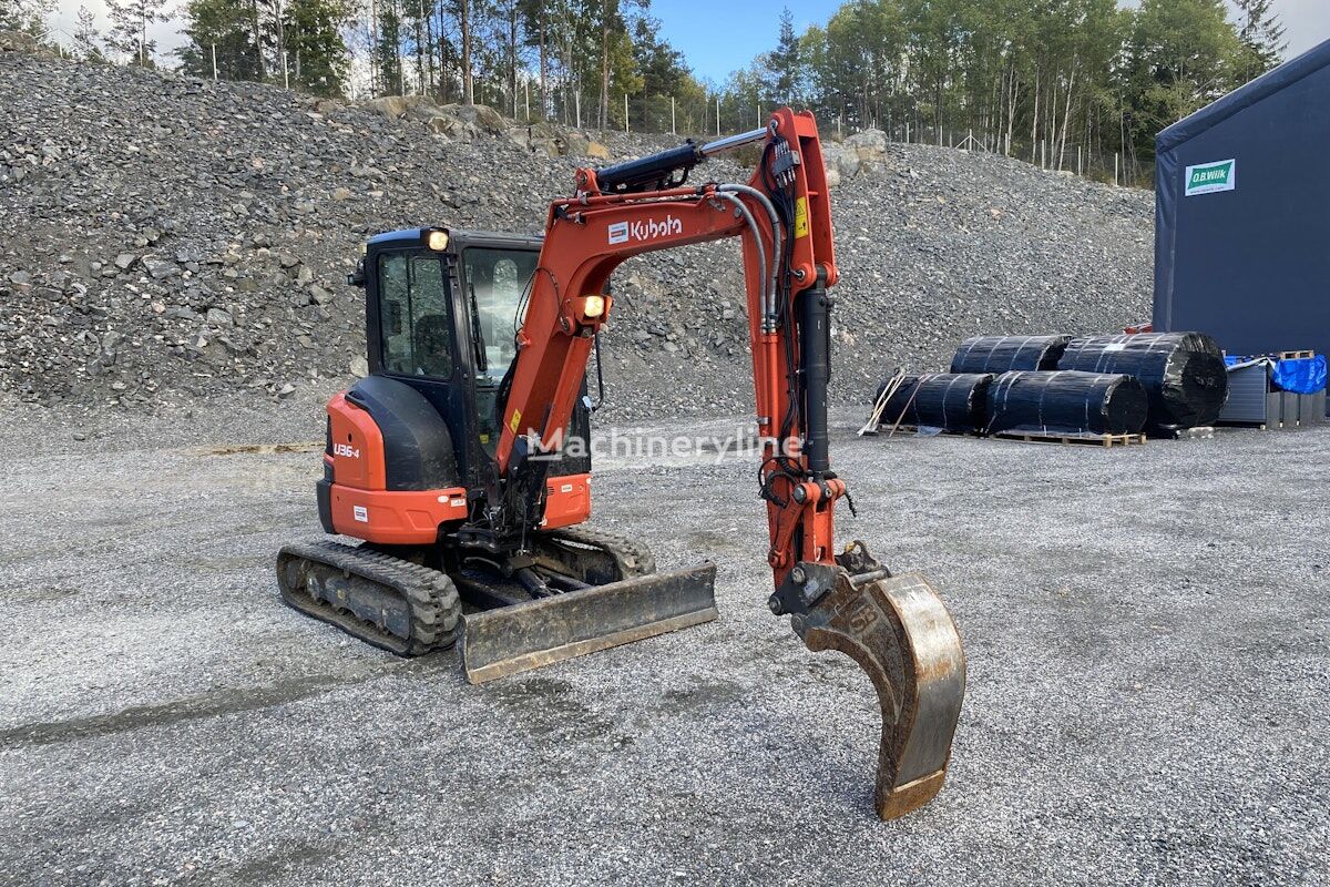 Kubota U36-4 minigrävare