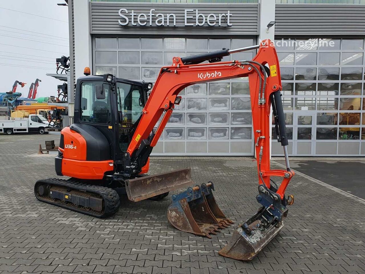 Kubota U36-4 miniexcavadora