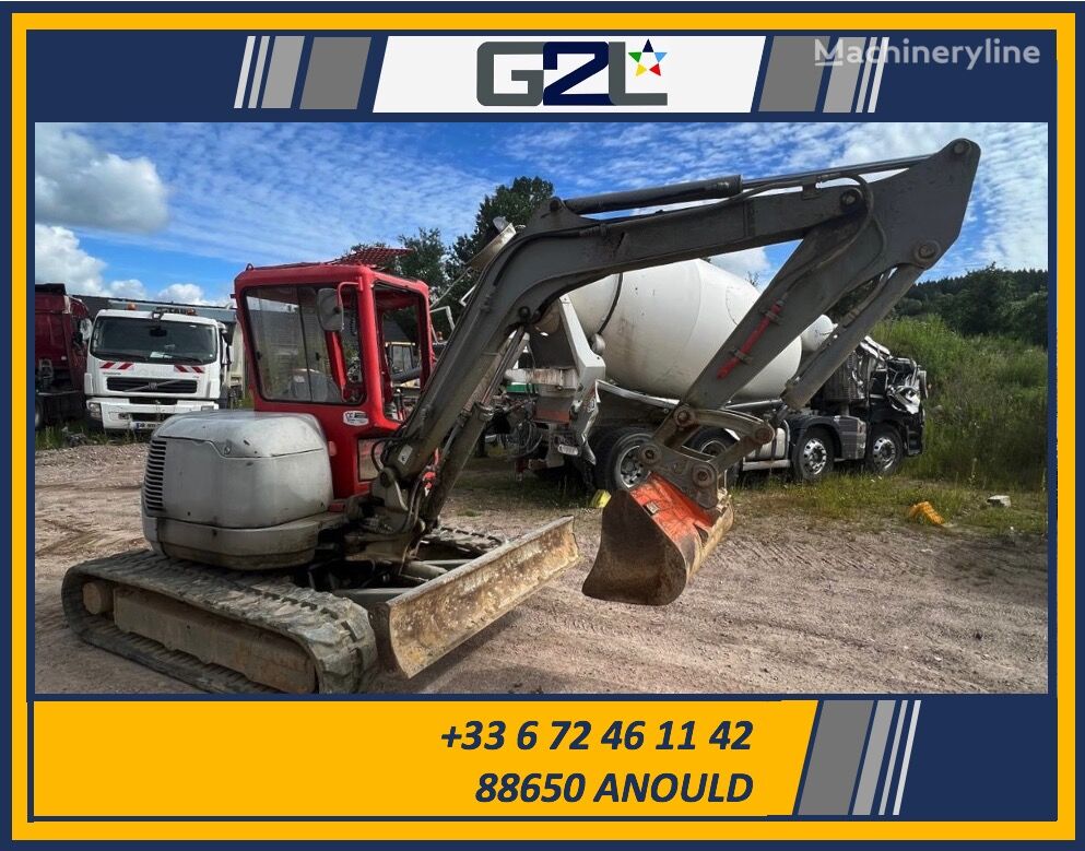 Kubota U45 *ACCIDENTE*DAMAGED*UNFALL*  miniexcavadora siniestrada