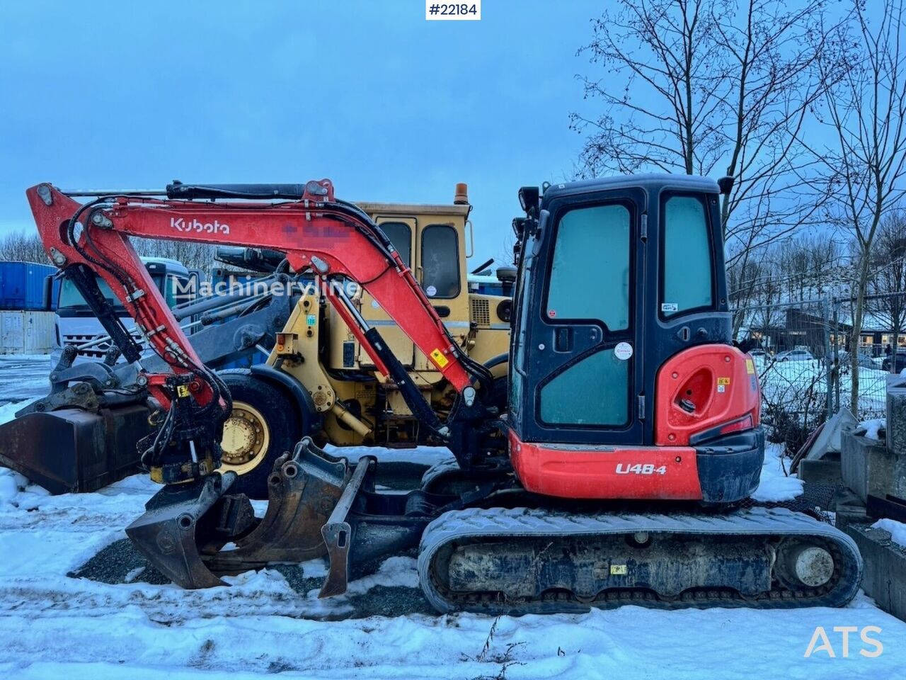 Kubota U48-4 m/ Rototilt, 3 skuffer og Ripper miniexcavadora - Machineryline