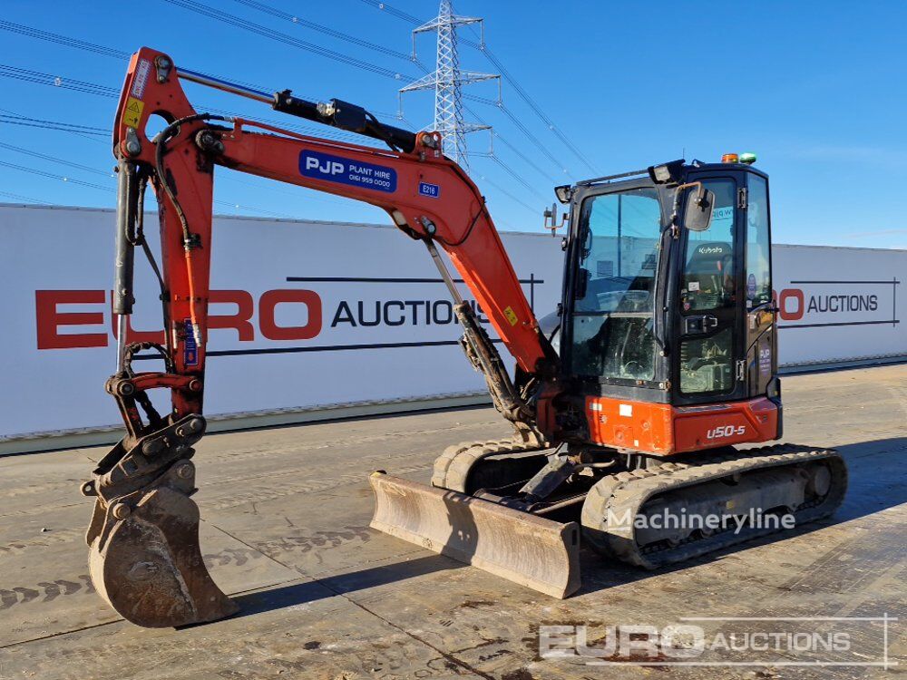 Kubota U50-5 mini excavator - Machineryline