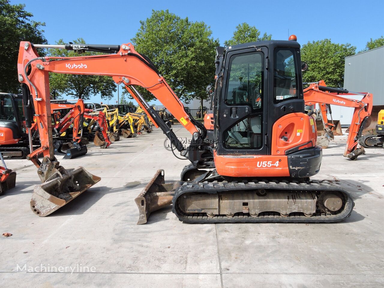 Kubota U55-4 mini excavator