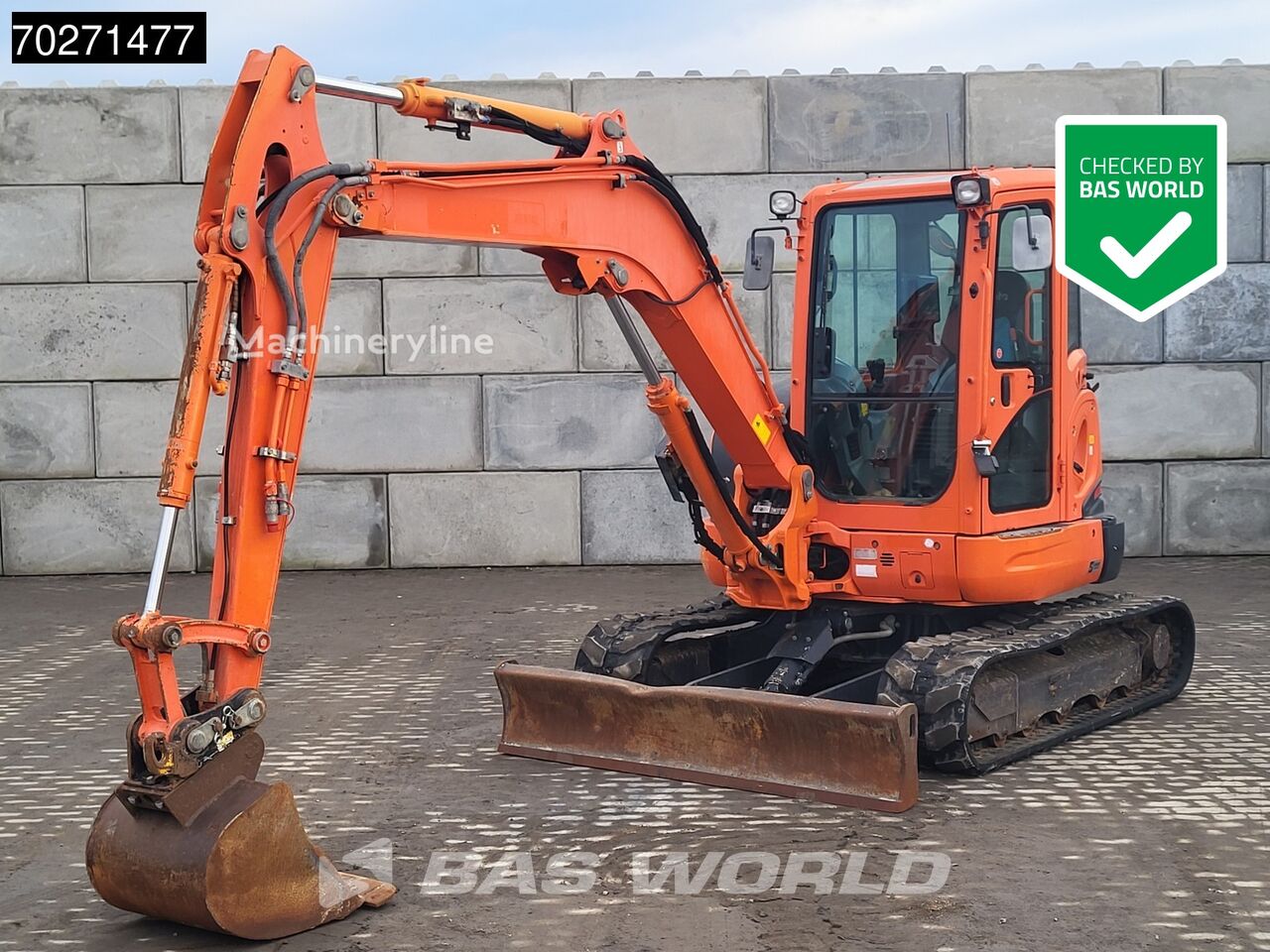 Kubota U55-4 miniexcavadora