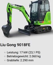LiuGong 9018 FE vollelektrisch 2.060 kg miniexcavadora nueva