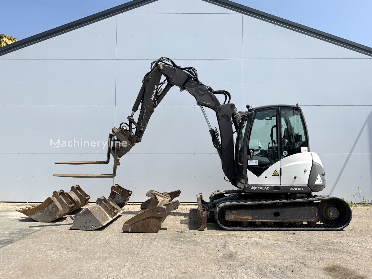 Minikoparka Mecalac 8MCR - Machineryline
