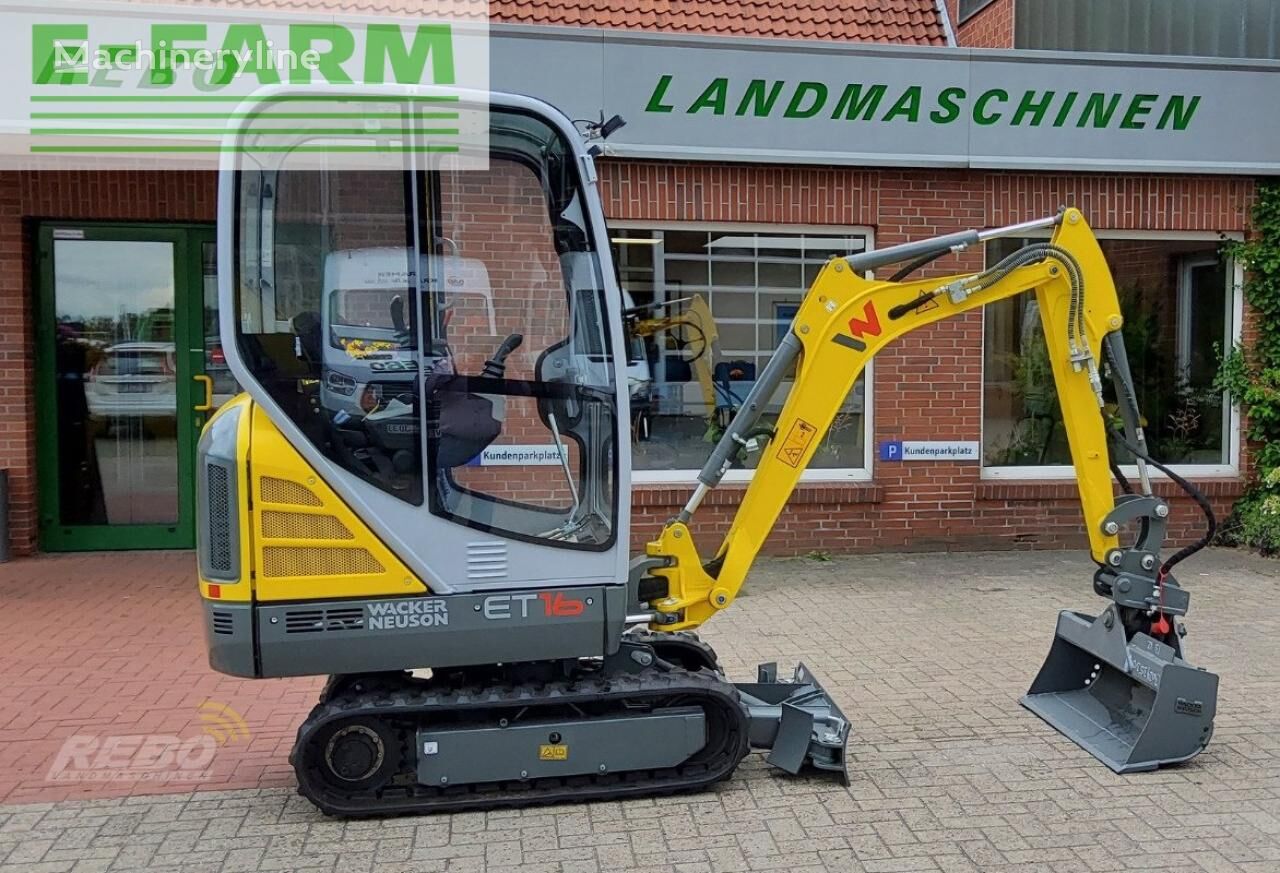 Neuson et 16 mini excavator