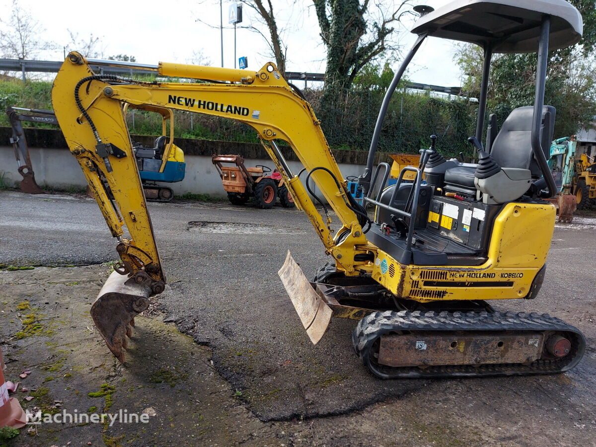 New Holland E18SR miniexcavadora