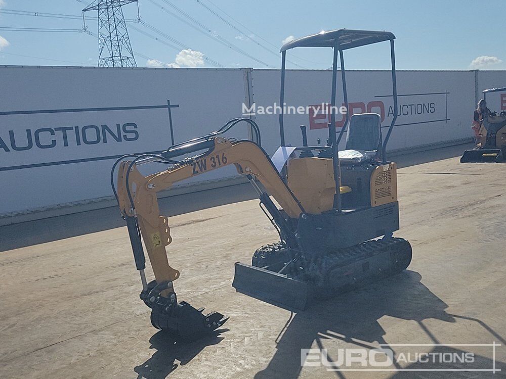 Newrick ZW316 mini excavator for sale | Machineryline New Newrick ZW316 mini excavator - Machineryline
