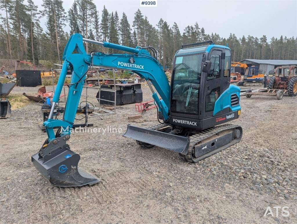 Powertrack HE 35 mini excavator for sale | Machineryline UG Powertrack HE 35 mini excavator - Machineryline