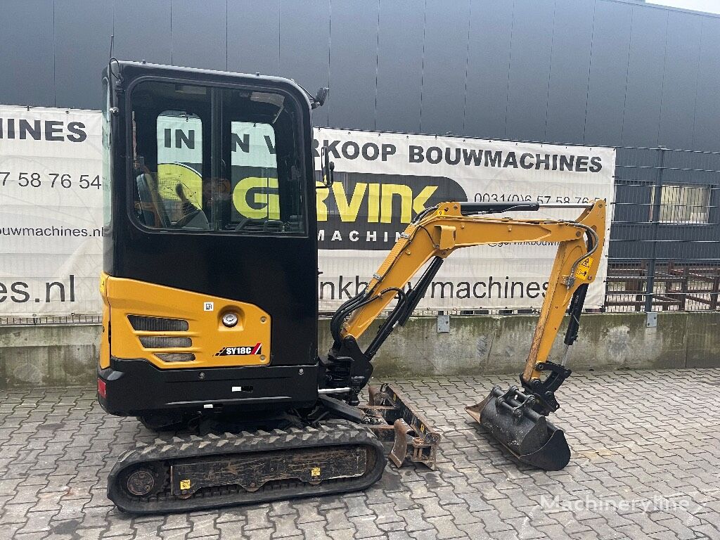 Sany SY 18 C mini excavator