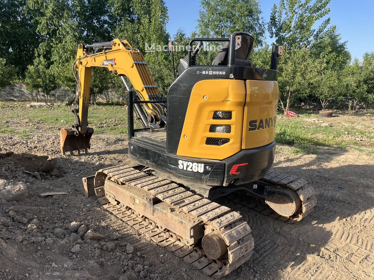 Mini-pelle Sany SY 26U - Machineryline