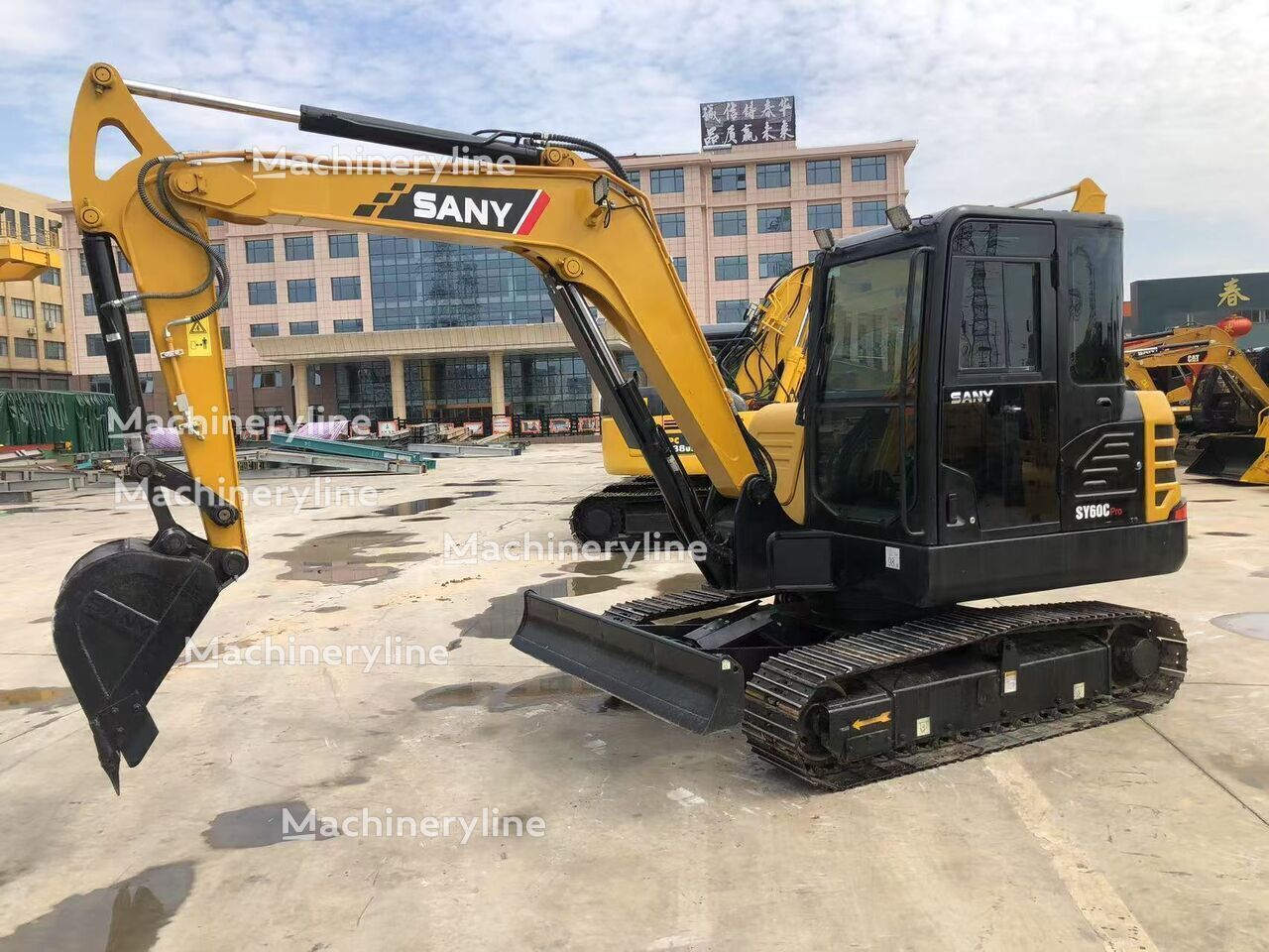 Minirýpadlo Sany SY 60C - Machineryline