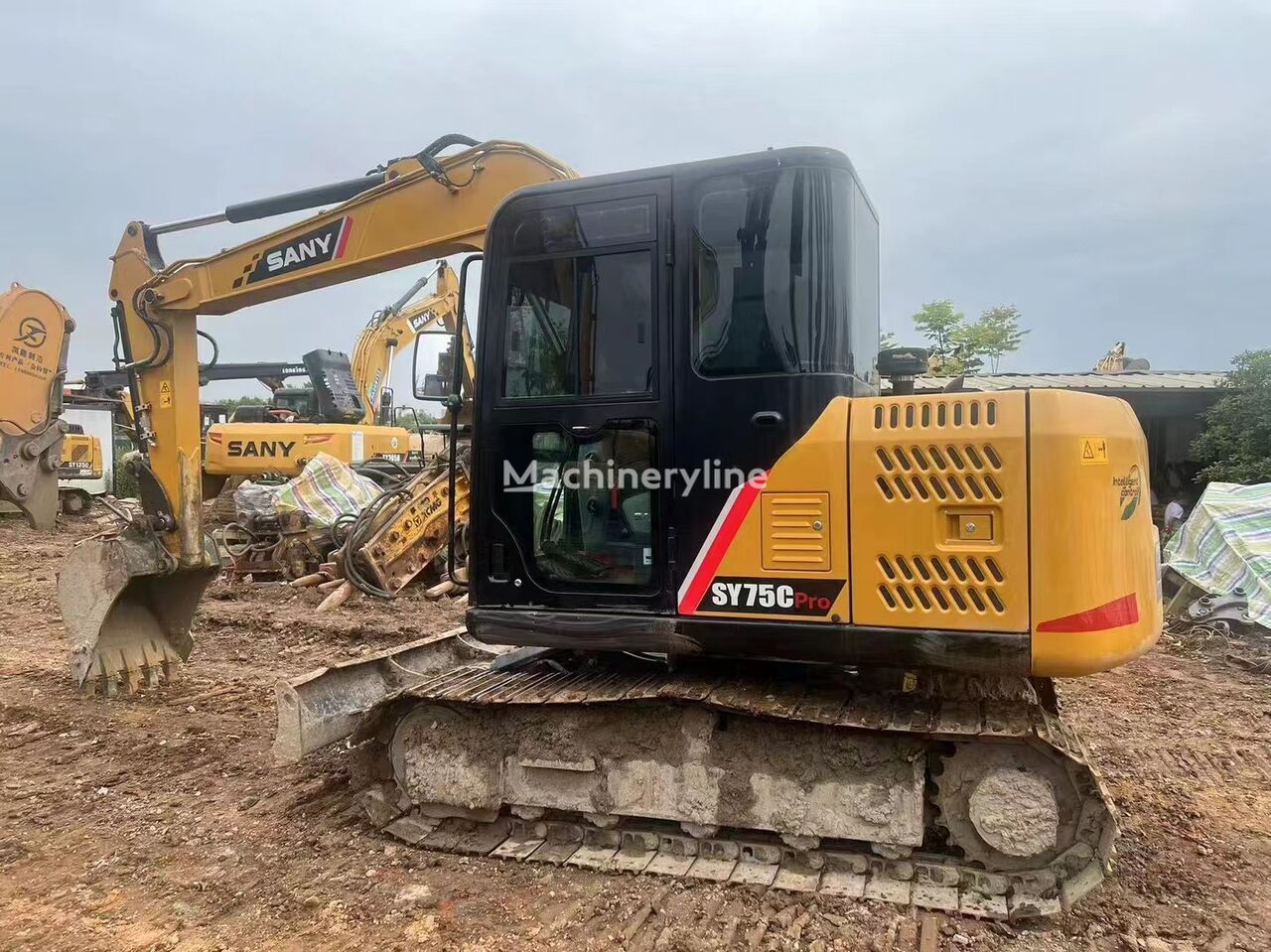 Sany SY 75C mini excavator