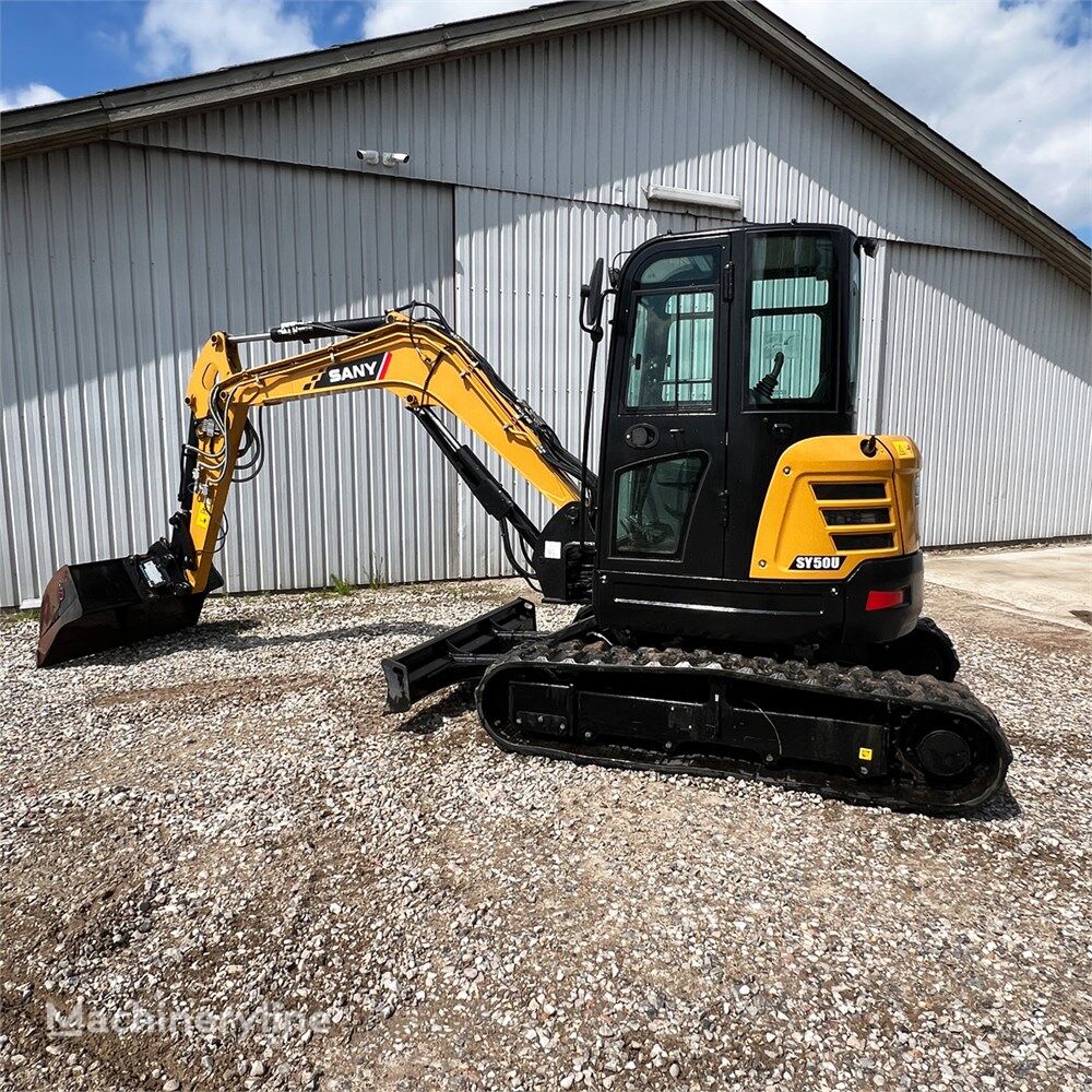 Sany SY50U mini excavator