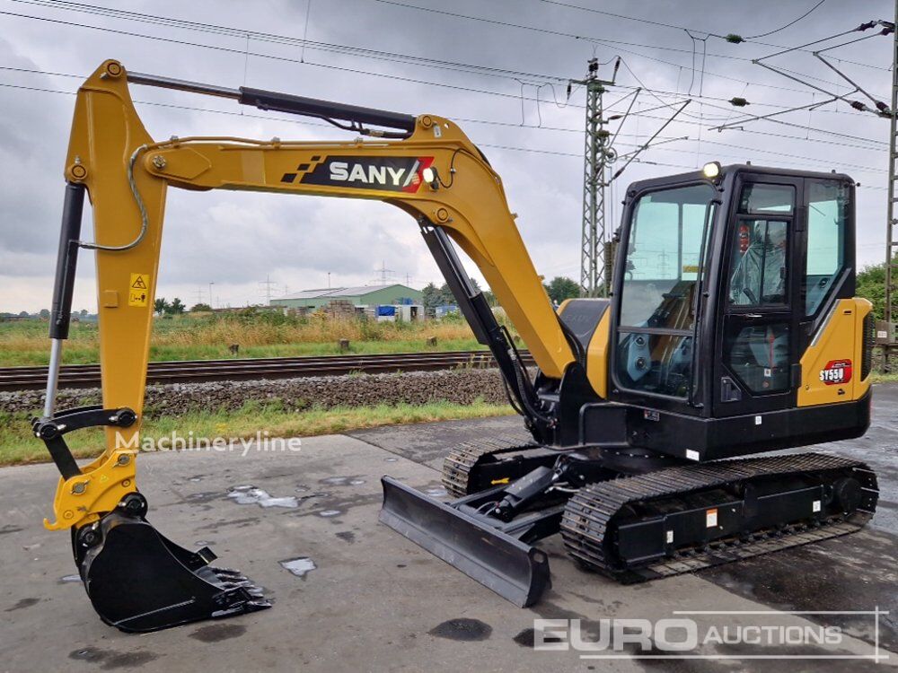 Miniexcavator Sany SY55UC de vânzare | Machineryline RO Miniexcavator Sany SY55UC - Machineryline