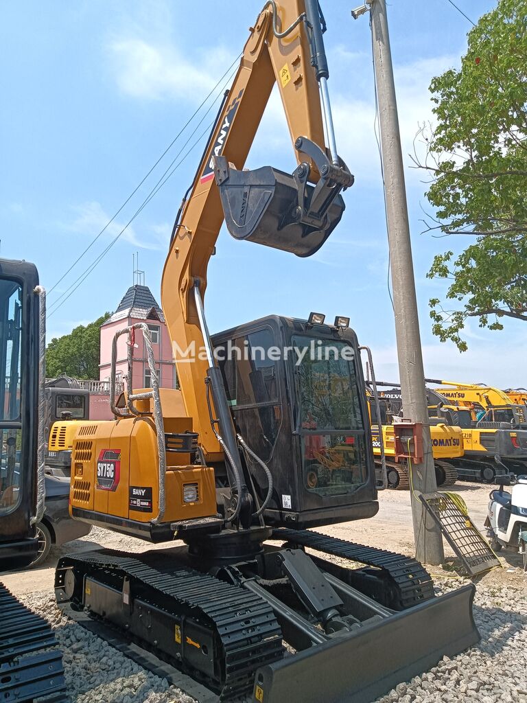 Sany SY75 mini excavator