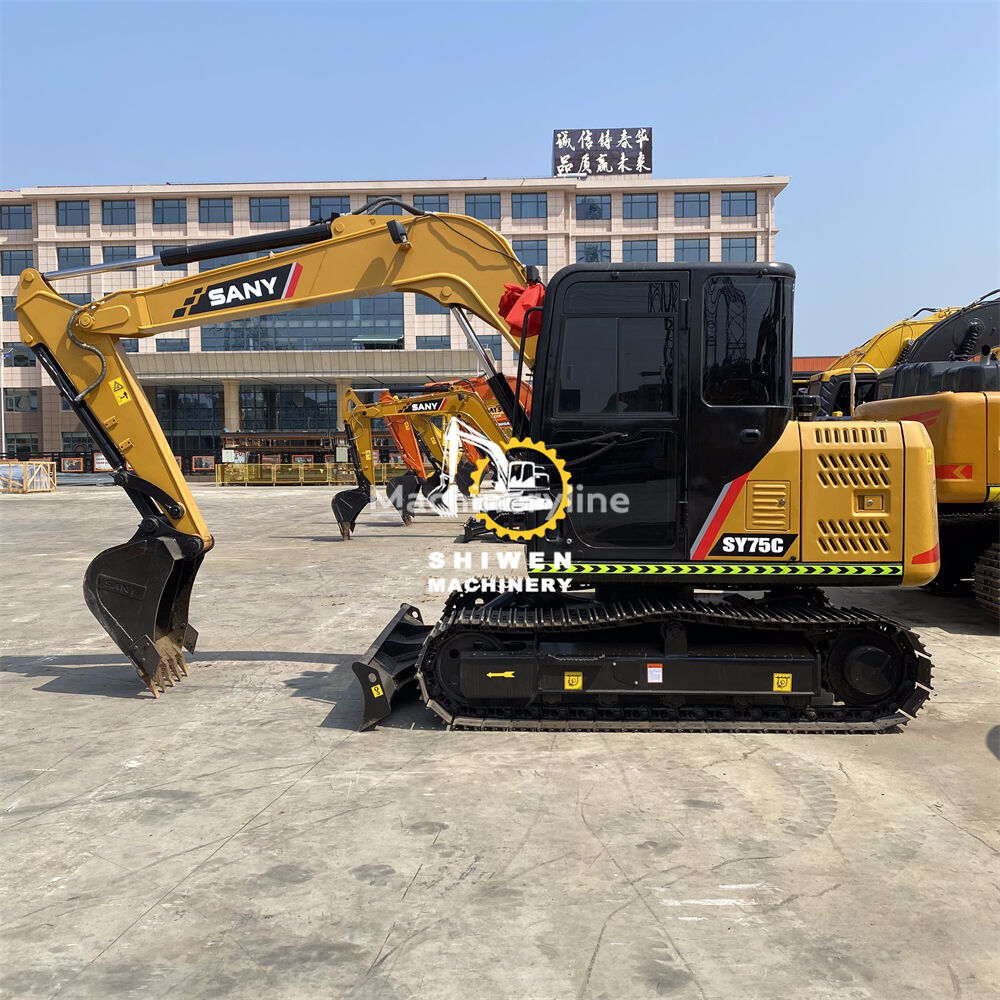 Sany sy75 sy75c pro miniexcavadora