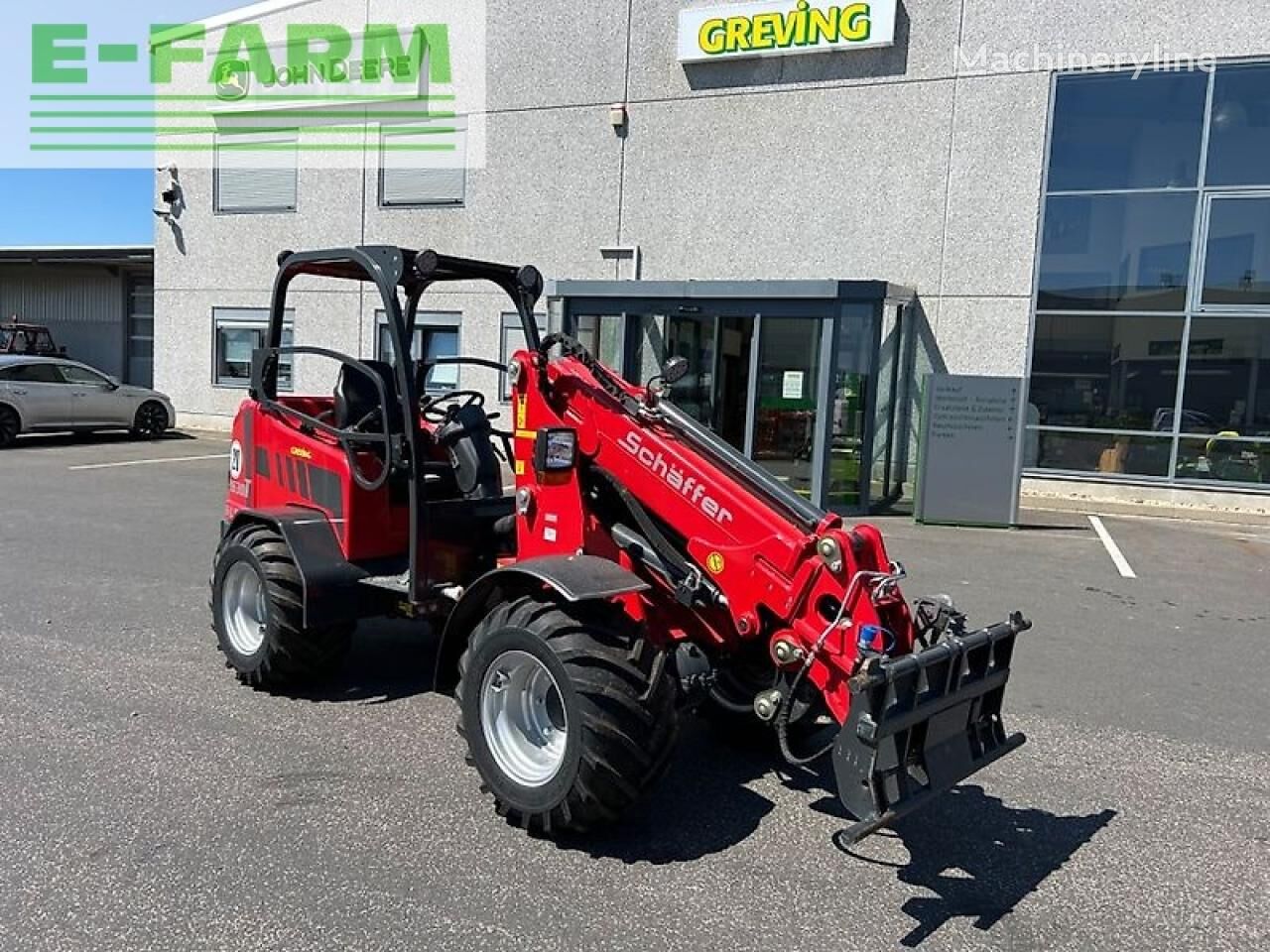 Schäffer 2630t slt teleskopradlader, niedrige bauhöhe, Minibagger - Machineryline