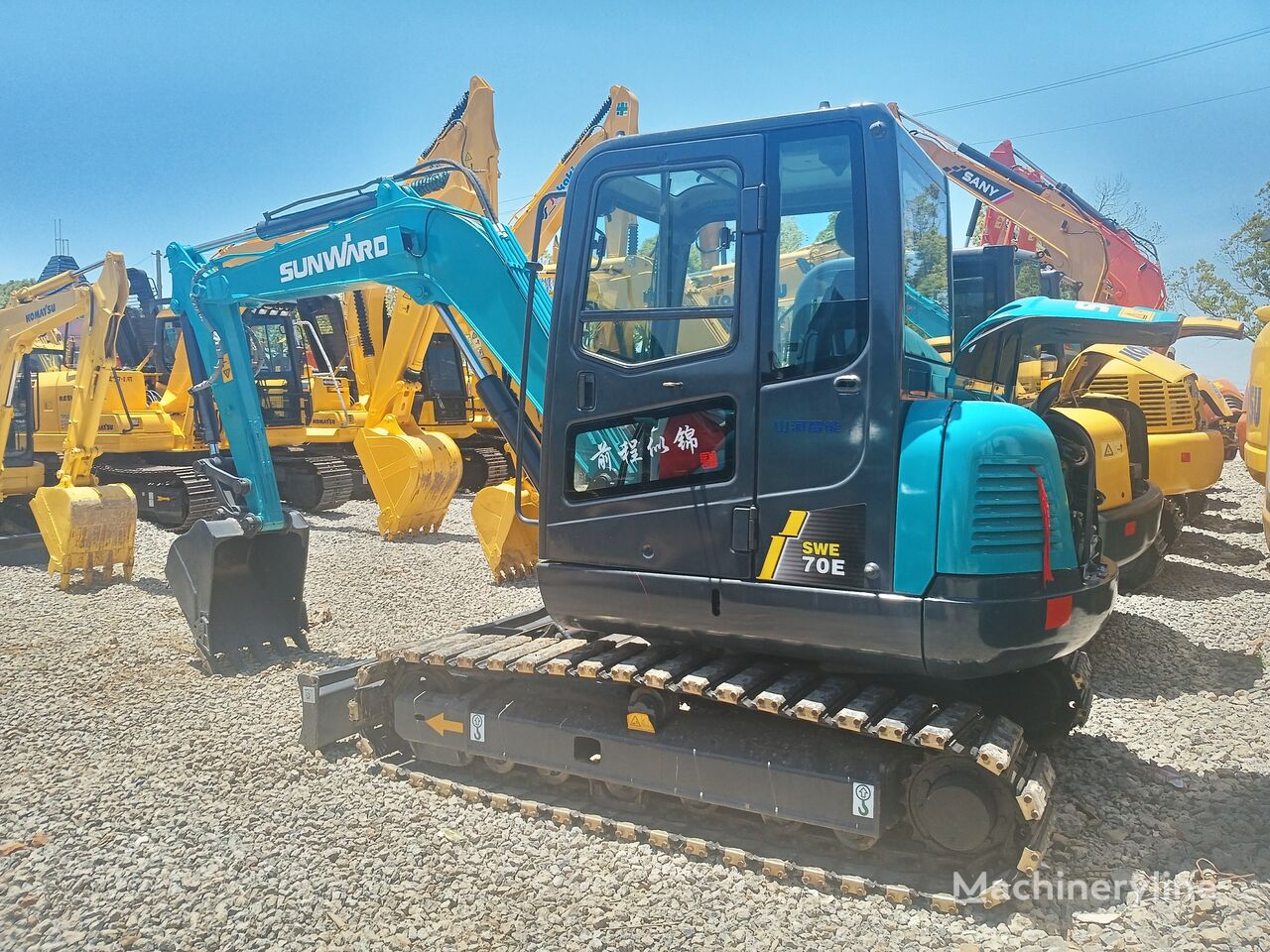 Sunward SWE 70 mini excavator