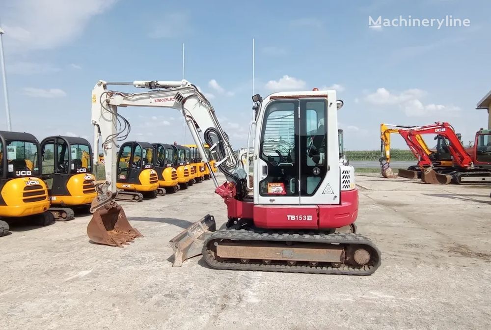 Takeuchi TB 153 FR  mini ekskavators