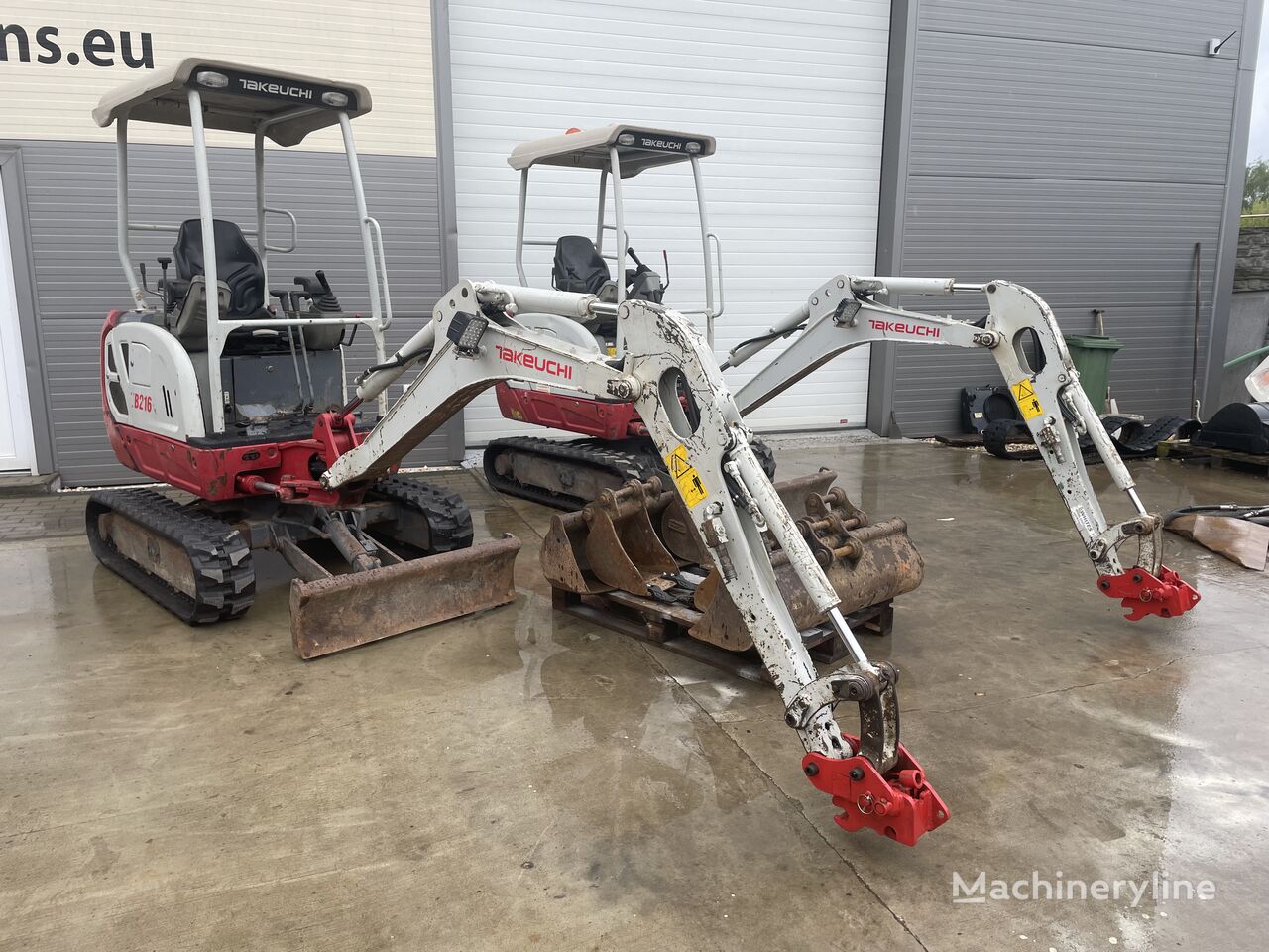 Takeuchi TB 216 mini excavator