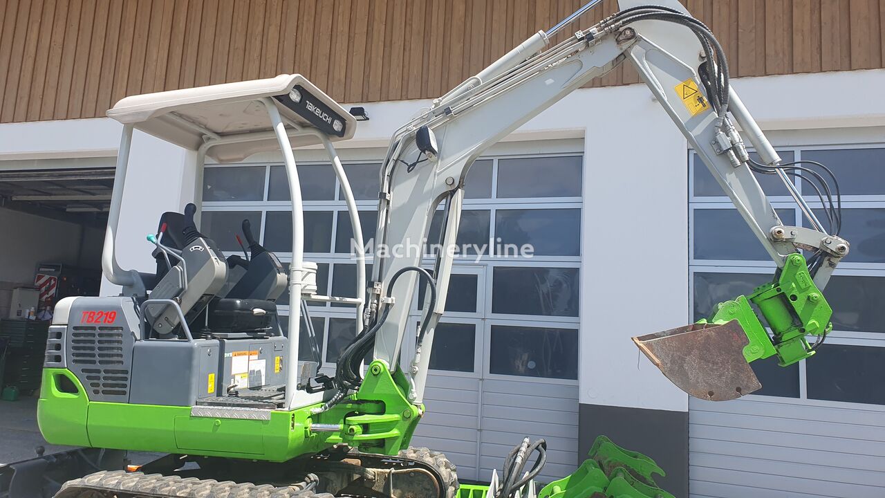 Takeuchi TB 219 Powertilt MARTIN  mini excavator