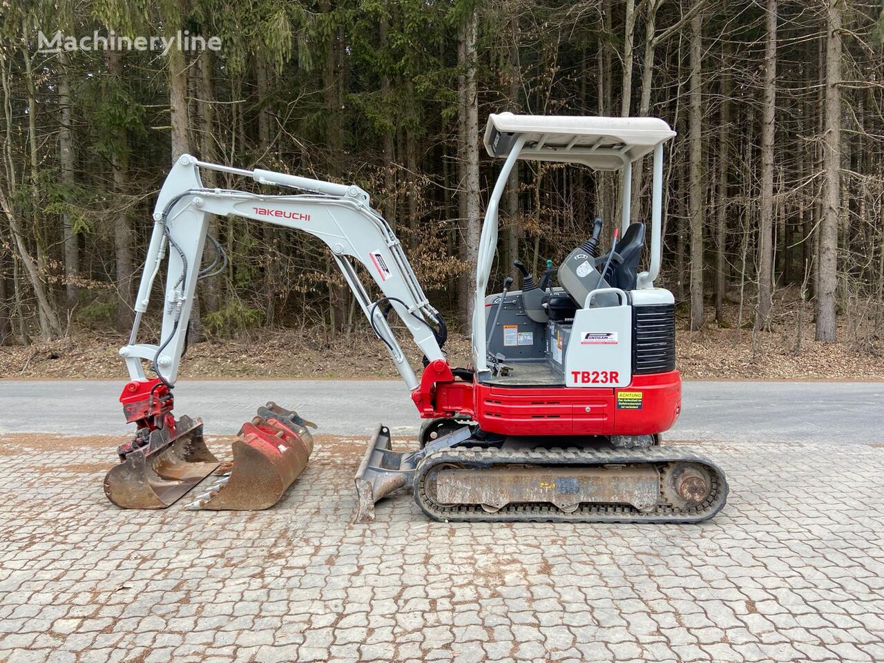 Takeuchi TB 23R mini excavator