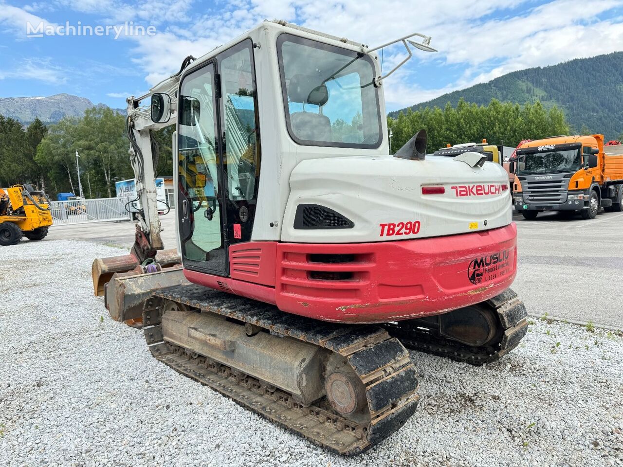 Takeuchi TB 290  mini excavator