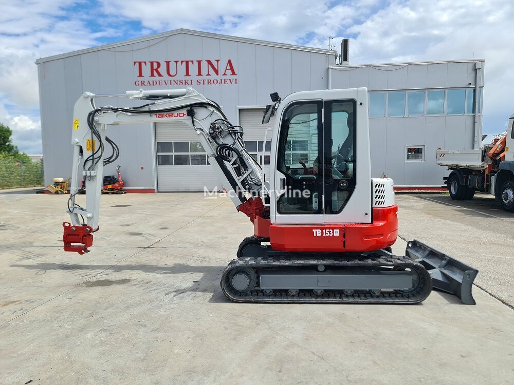 Takeuchi TB153FR mini excavator