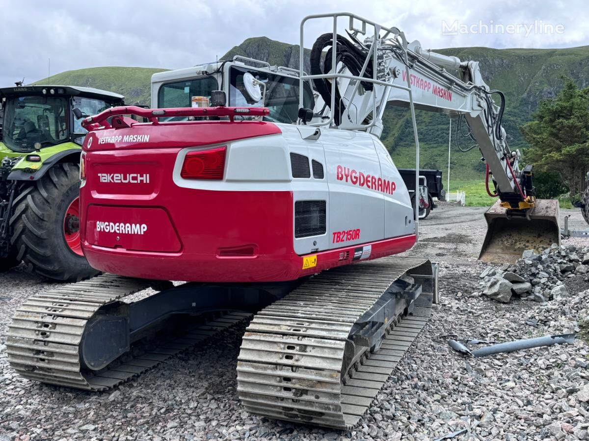 Takeuchi TB2150R Gravemaskin miniexcavadora