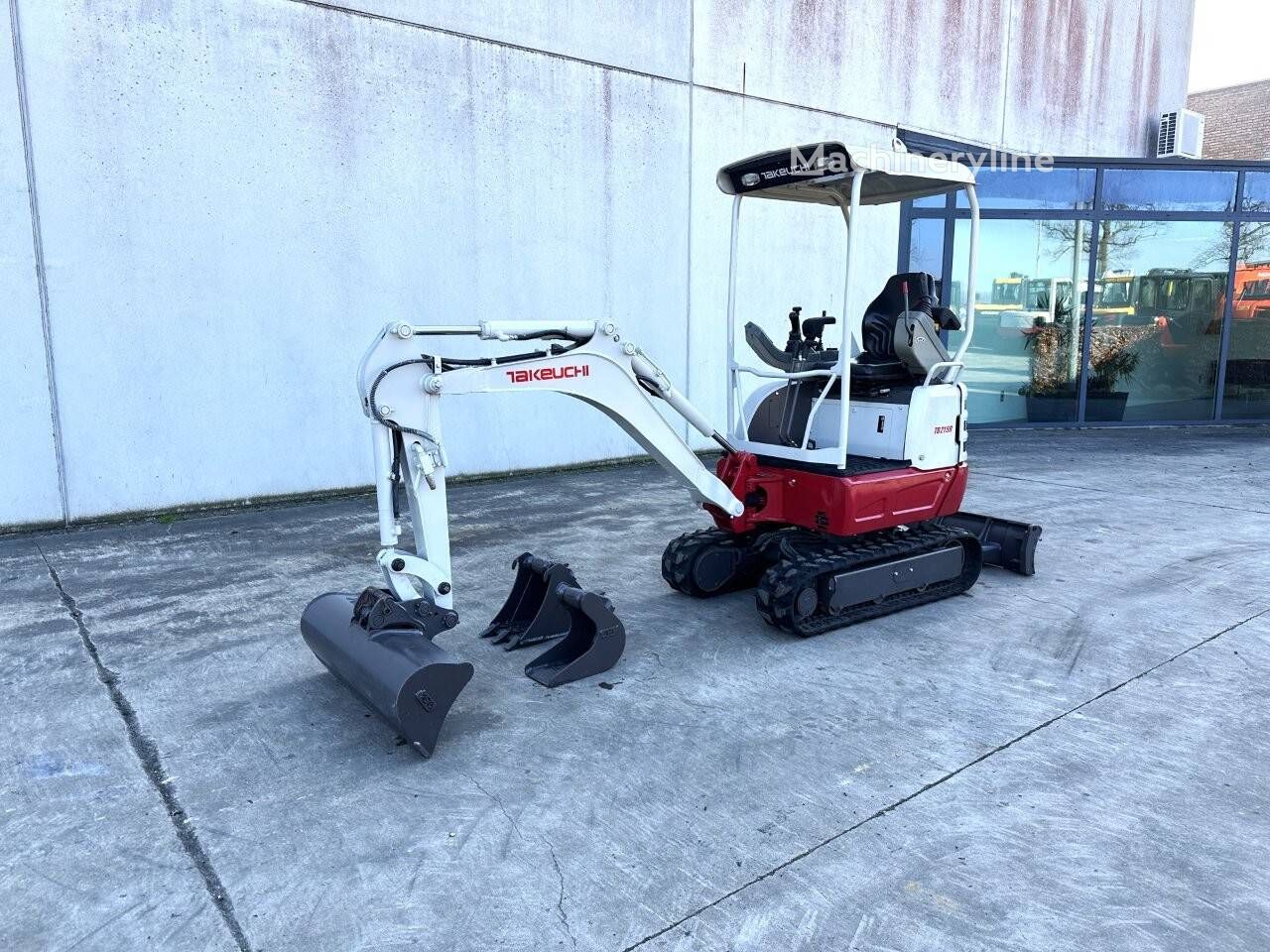 Takeuchi TB215R mini excavator